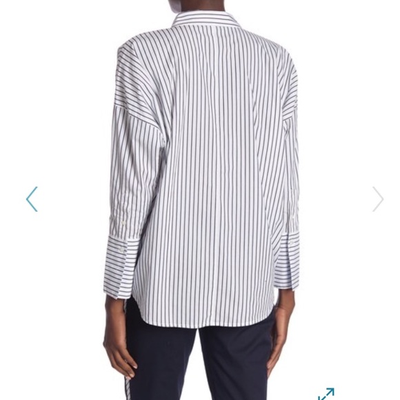 Joie Selinde Long Sleeve Stripe Blouse - Picture 2 of 4